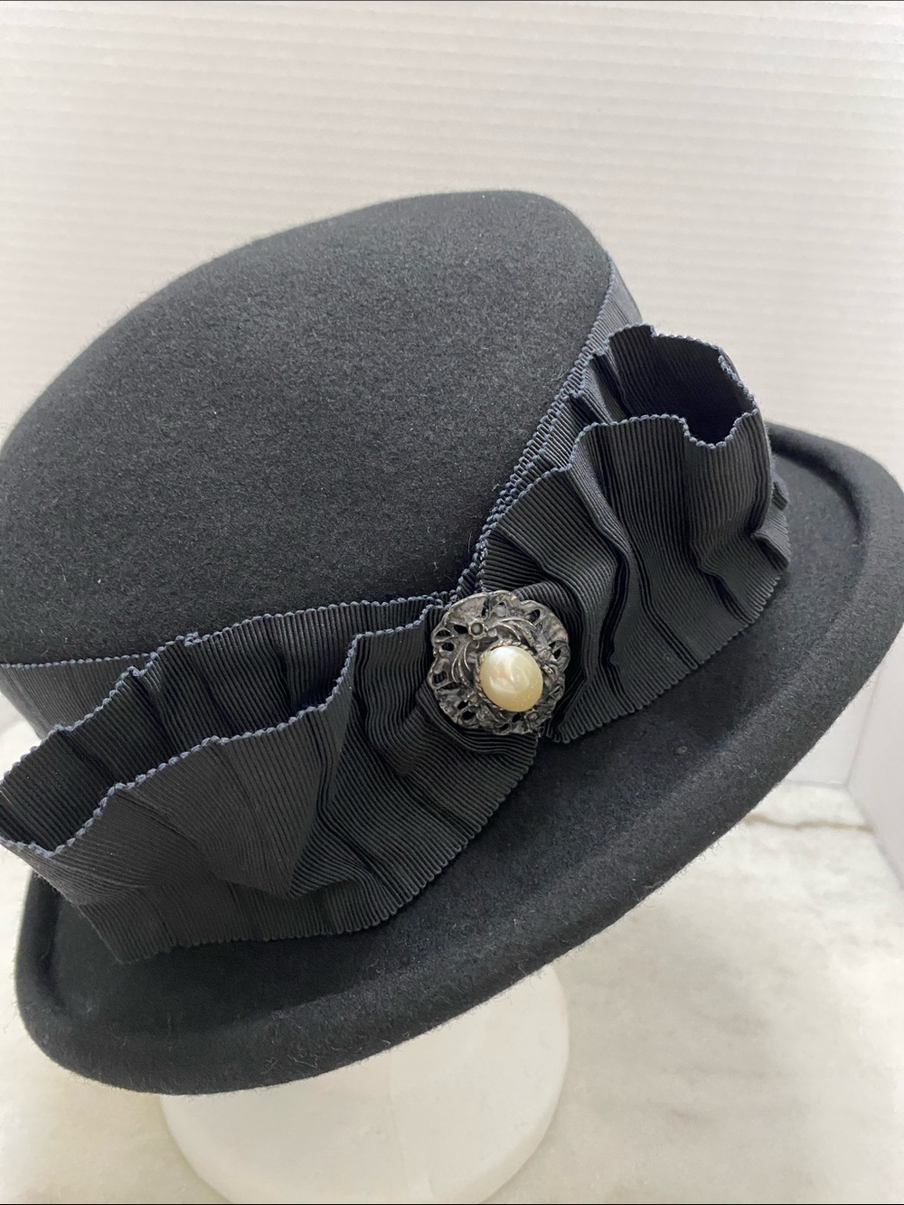 Vintage Kates Canada felt wool hat - Picture 2 of 10